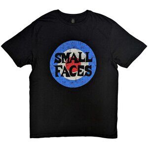 Small Faces T-Shirt Mod Target Vintage Rock Band Fan Graphic Retro Tee 92